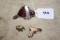 Vintage Pins, Mack bulldog, Brad auto pistol, Beaver