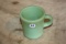 Vintage Jadeite Five King C mug No.8 Heavy