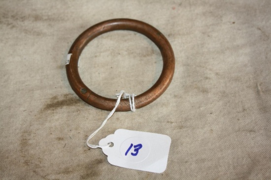 Rare Copper Bull Nose ring 2 3/4 Inches