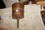 Rare Size Coleman Lamp and stove co No.1 Funnel, copper complete