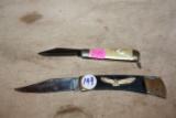 2 folding knives Imperial and American