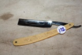 Wade and Butcher celebrated hollow ground straight razor