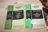 John Deere manuals. Disk harrow and 45 loader