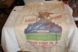 cloth eagle seeds sack. Kollman warner co Norfolk broken bow and Iowa city