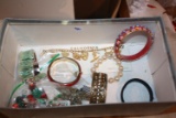 Box of costume jewelry