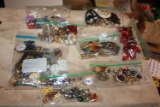 Bags of costume jewelry