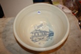 Crock bowl. Stickney, South Dakota 1905-2005, Train Depot