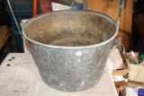 Brass/copper bucket, large size 10x16 inches