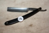 Rare TIP Hamburg Ground Germany straight razor. Pomper and Fulton Chicago.