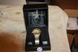 Vintage wrist watch. Seiko, 360, Genuine Diamonds, Beauvais de France