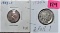 1953-S Lincoln Cent, 1935-S Buffalo Nickel