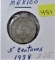 1938 Mexico 5 Centavos