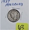 1937 Mercury Dime