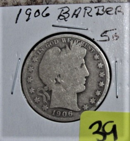 1906 Barber Half