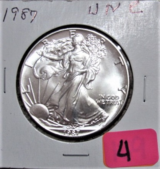 1987 American Eagle Silver Dollar