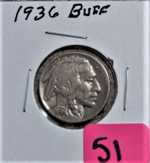 1936 Buffalo Nickel