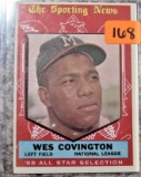 1959 Topps The Sproting News '59 All Star Wes Covington #565