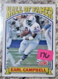 Hall of Fame 1991 Earl Campbell #674 Score