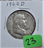 1962-D Franklin Half