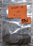 10 Wheat Cents