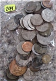 Bag of Foreign Coins