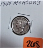 1944 Mercury Dime