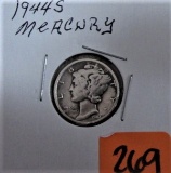 1944-S Mercury Dime