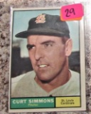 1961 Topps Curt Simmons #11