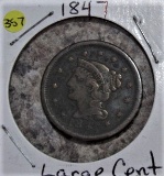 1847 Large Cent