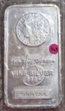 .999 Fine Silver 5oz Troy Bar