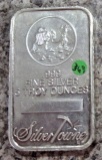 .999 Fine Silver 5oz Troy Bar