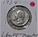 1934 Liberty Quarter