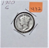 1920 Liberty Dime