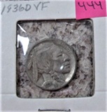 1936-D Buffalo Nickels