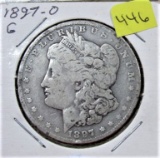 1897-O E Pluribus Unum G Silver Dollar