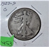 1927-S Half Dollar