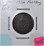 1932 English Farthing