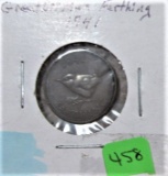 1941 Great Britian Farthing