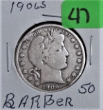 1906-S Barber Half