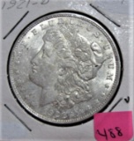 1921-D E Pluribus Unum Silver Dollar