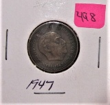 1947 Spain Coin