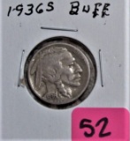 1936-S Buffalo Nickel