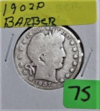 1907-D Barber Half