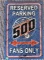 2008 May 26 Indianapolis 500 Autographed Reserved Parking Sign
