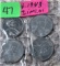 (4) 1943 Zinc Cents