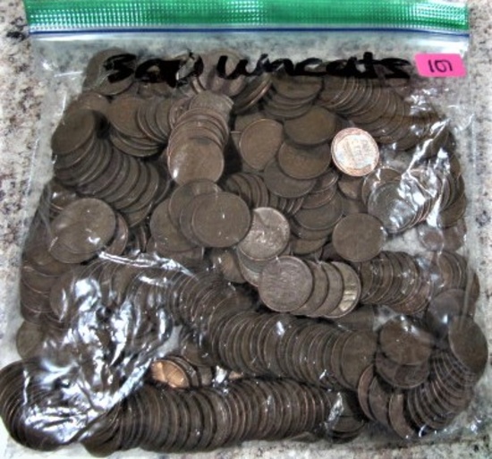 300 Wheat Cents
