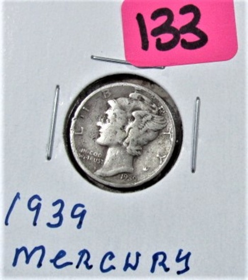 1939 Mercury Dime