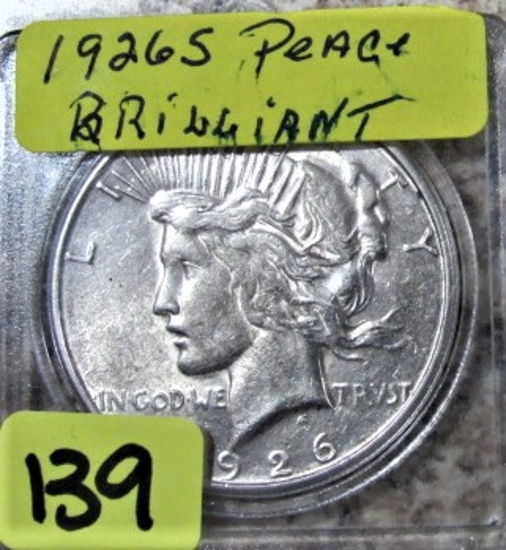 1926-S Peace Dollar