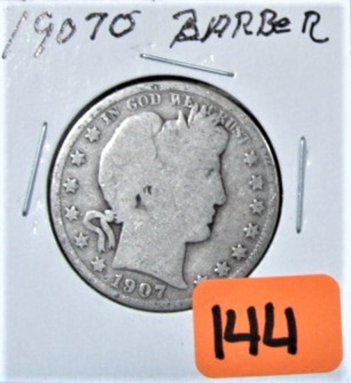1907-O Barber Half