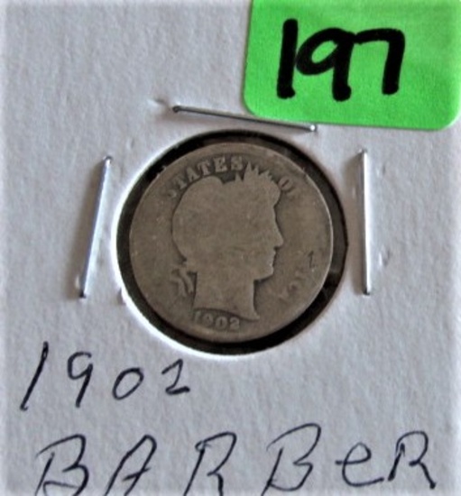 1902 Barber Dime
